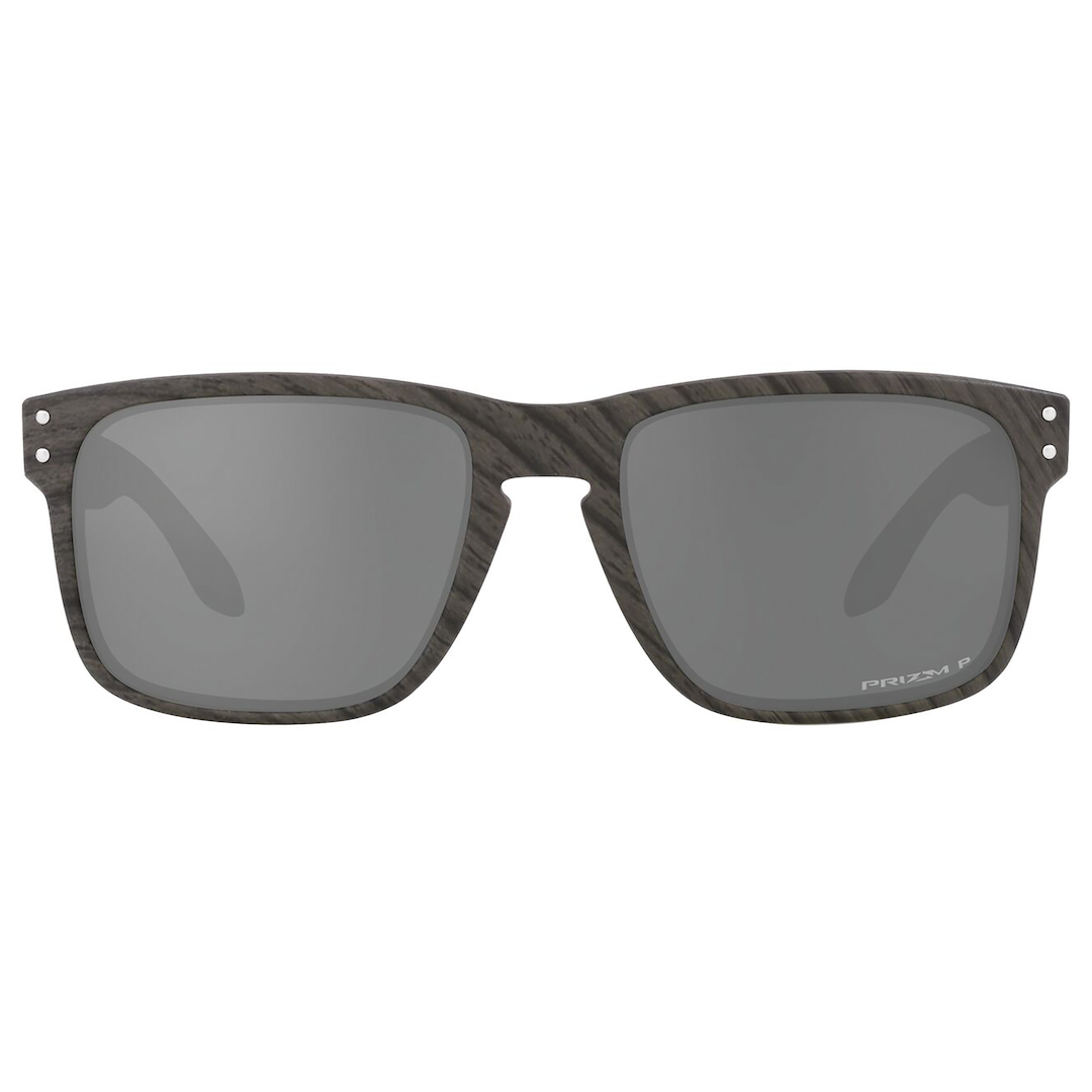 Oakley Holbrook Sunglasses Adult (Woodgrain) Prizm Black Polarized Lens