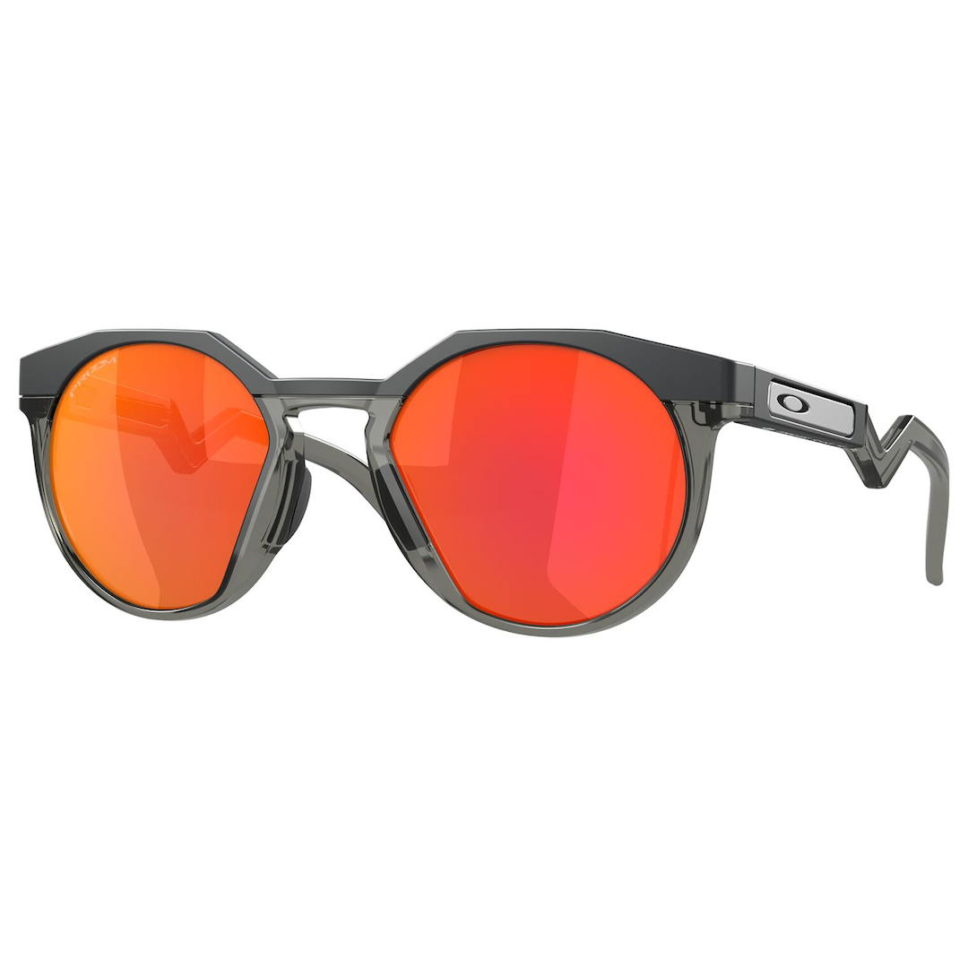 Oakley HSTN Sunglasses Adult (Matte Carbon/Grey Smoke) Prizm Ruby Lens