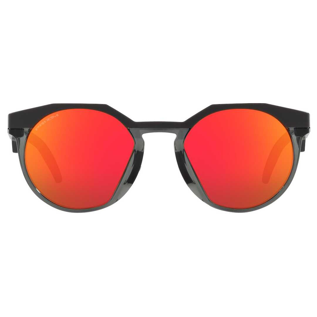Oakley HSTN Sunglasses Adult (Matte Carbon/Grey Smoke) Prizm Ruby Lens