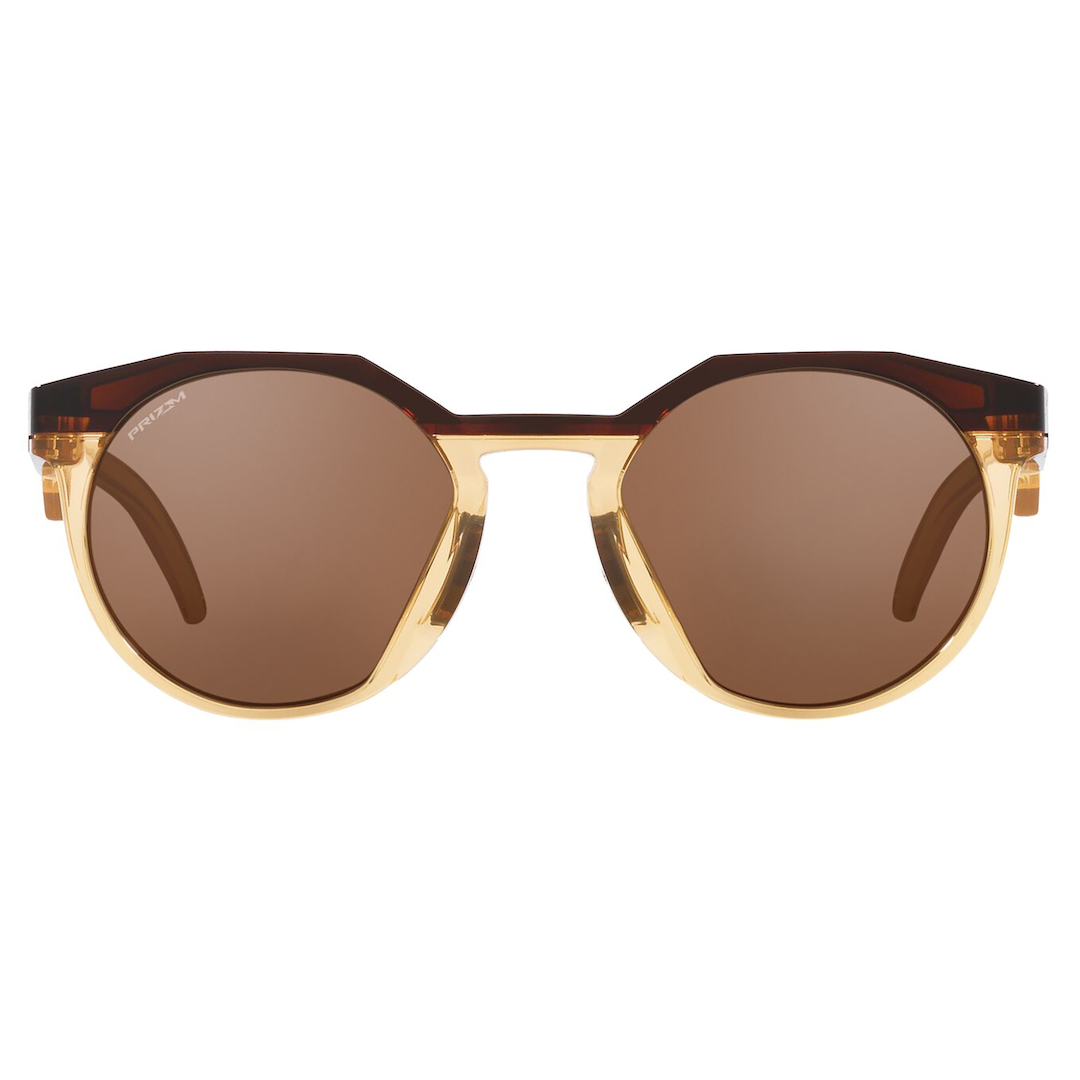 Oakley HSTN Sunglasses (Kylian Mbappé Dark Amber/Light Curry) Prizm Tungsten Lens