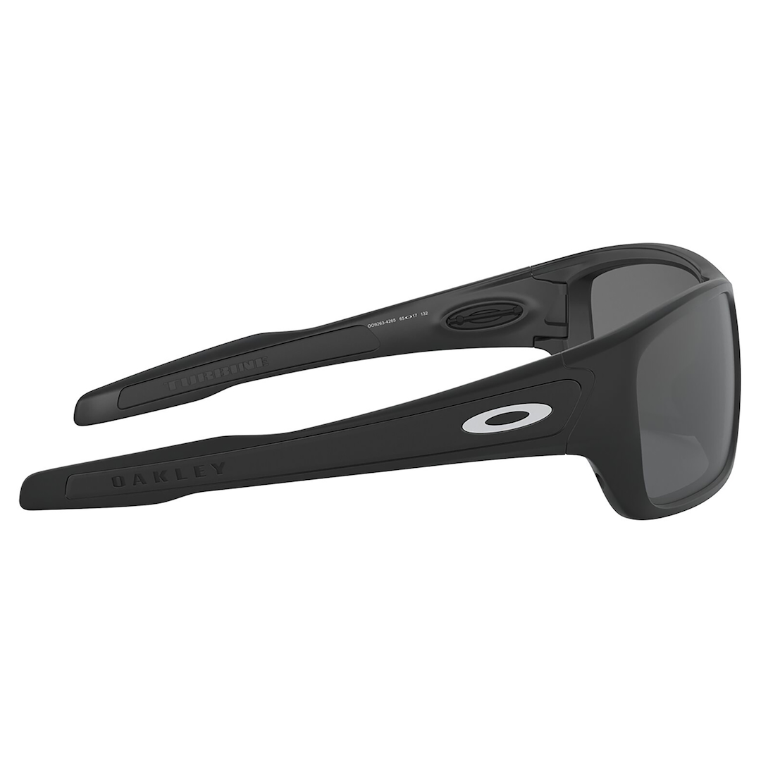 Oakley Turbine Sunglasses Adult (Matte Black) Prizm Black Lens