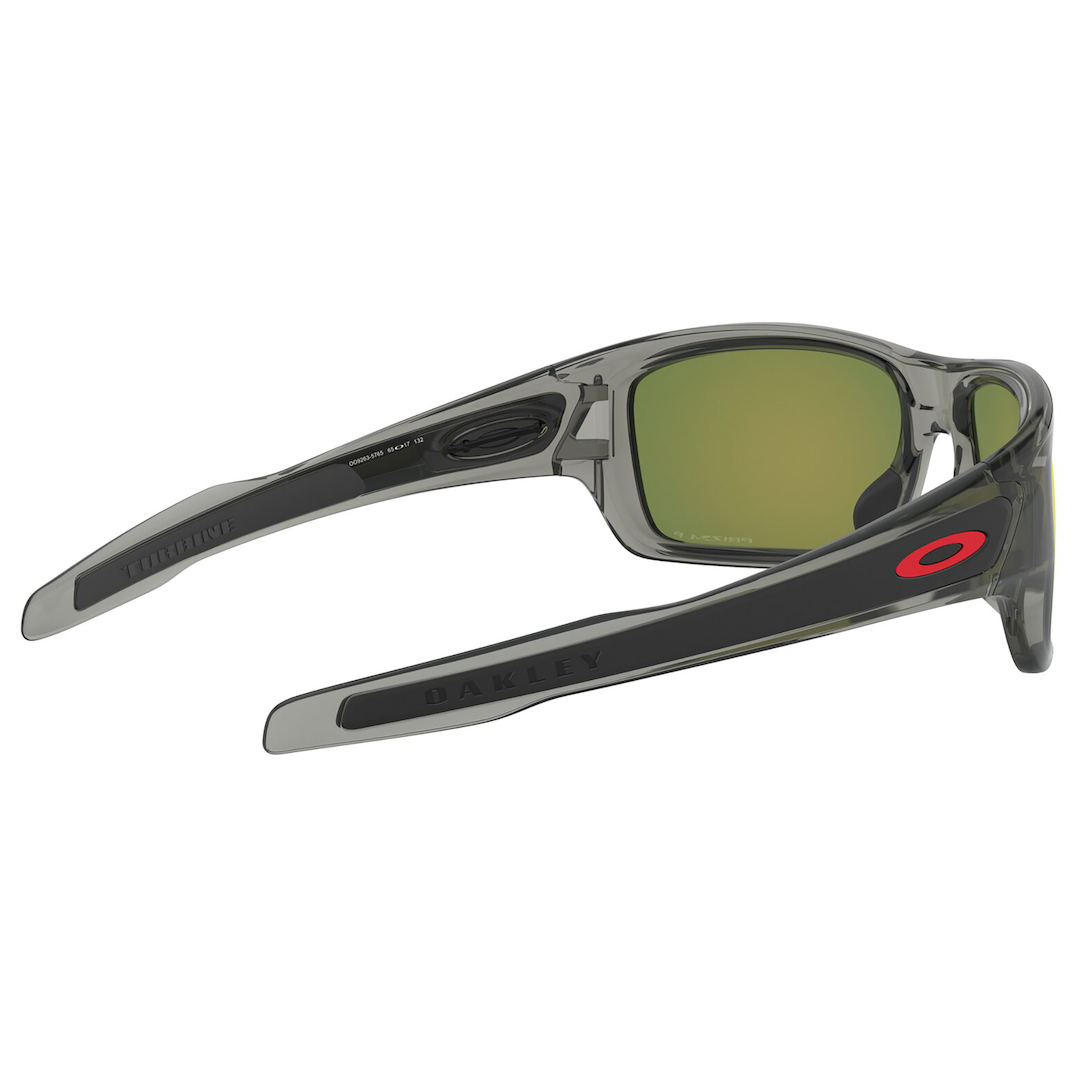 Oakley Turbine Sunglasses Adult (Grey Ink) Prizm Ruby Polarized Lens