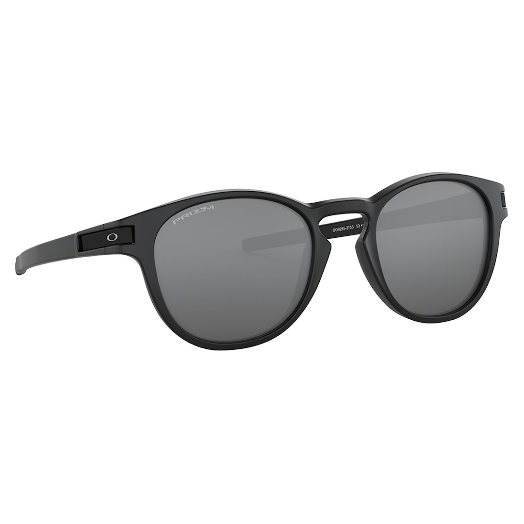 Oakley Latch Sunglasses Adult (Matte Black) Prizm Black Lens