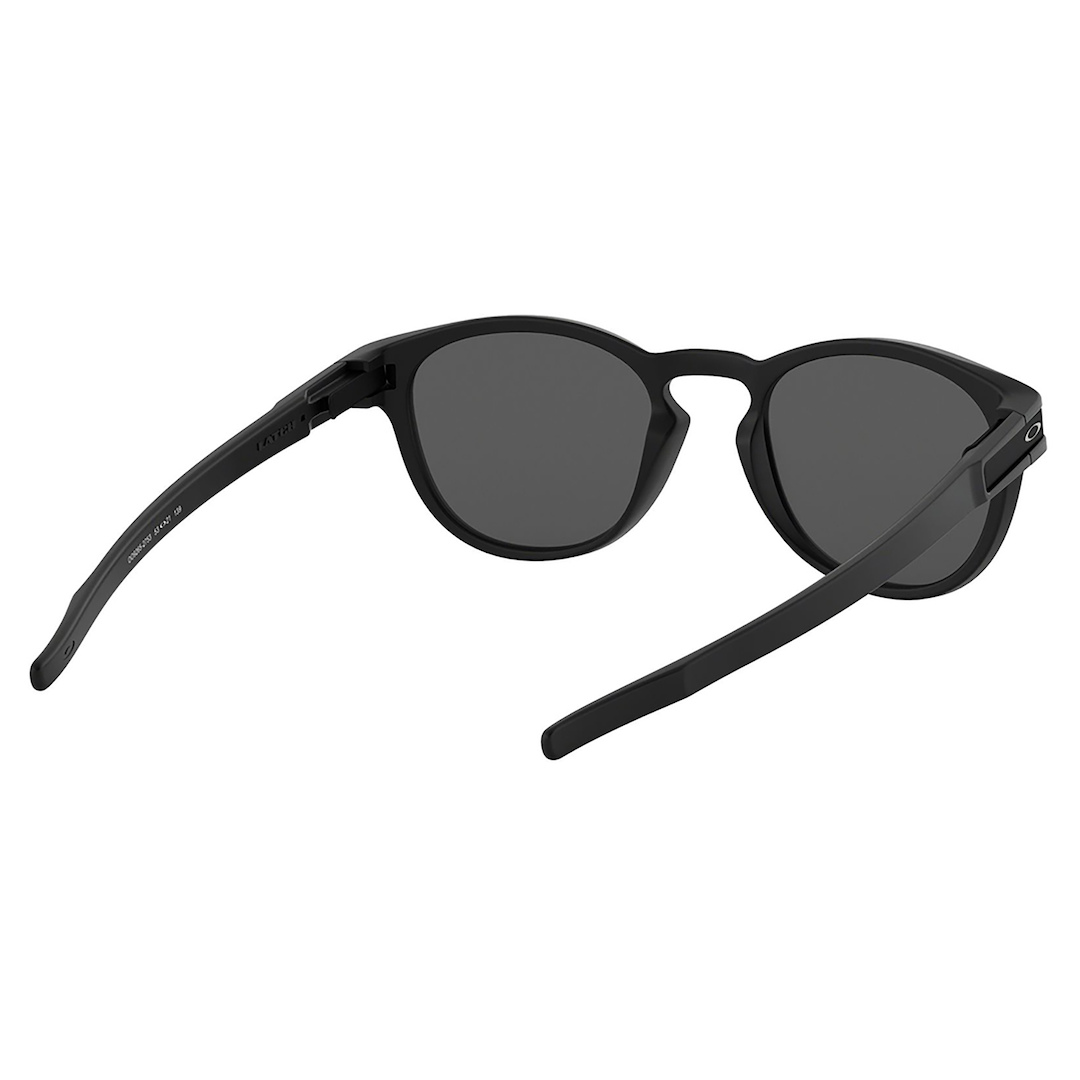 Oakley Latch Sunglasses Adult (Matte Black) Prizm Black Lens