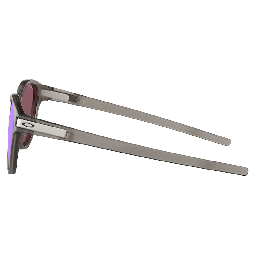 Oakley Latch Sunglasses Adult (Matte Grey Ink) Prizm Sapphire Polarized Lens