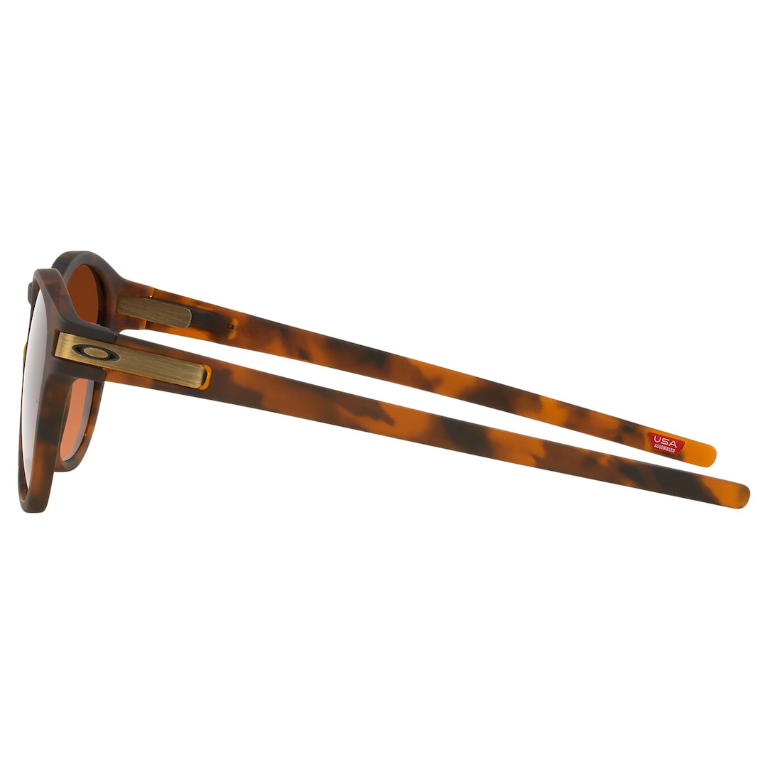 Oakley Latch Sunglasses Adult (Matte Brown Tortoise) Prizm Brown Gradient Lens