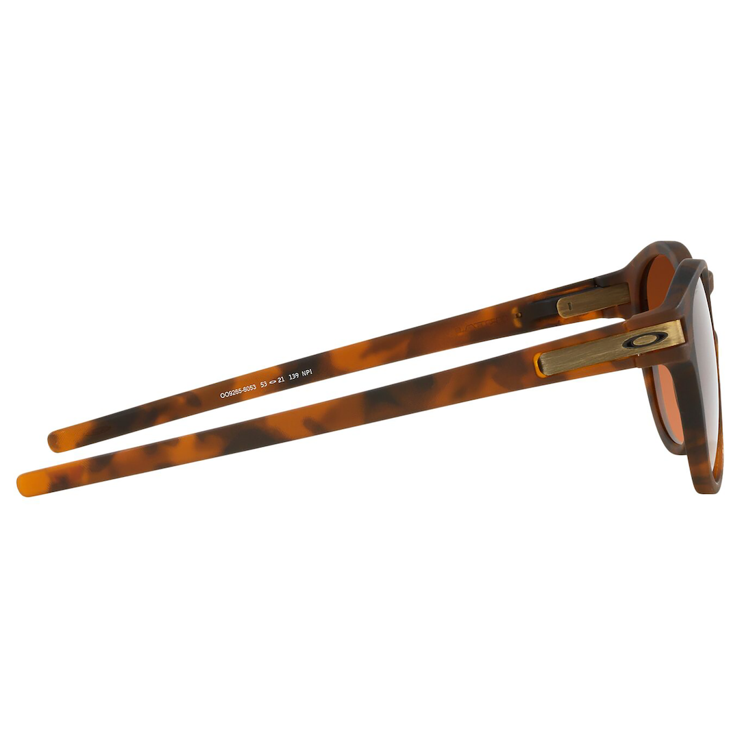 Oakley Latch Sunglasses Adult (Matte Brown Tortoise) Prizm Brown Gradient Lens