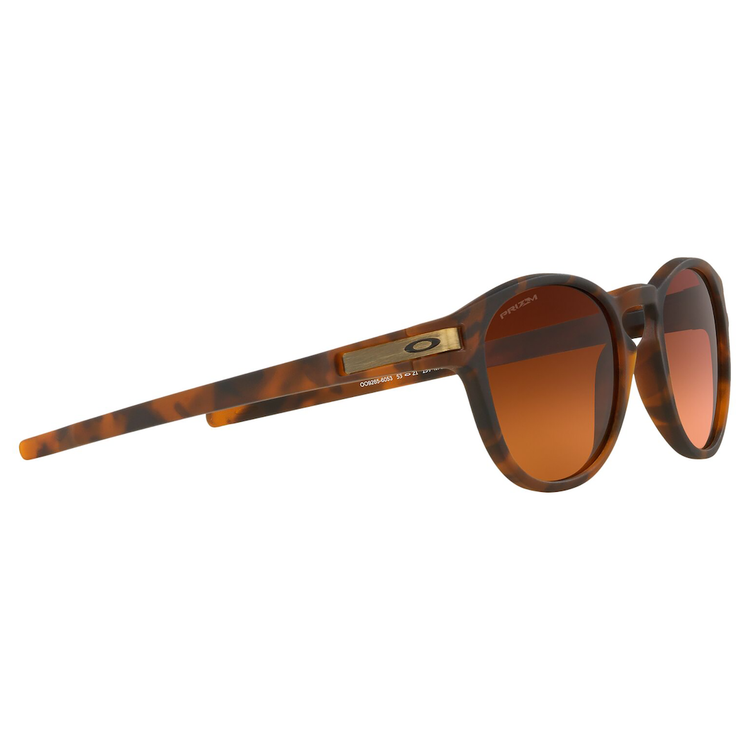 Oakley Latch Sunglasses Adult (Matte Brown Tortoise) Prizm Brown Gradient Lens