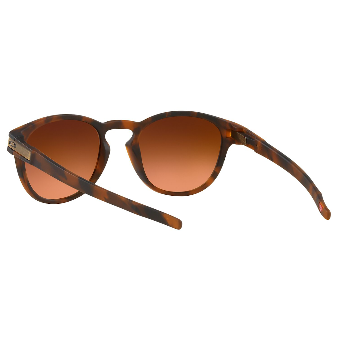 Oakley Latch Sunglasses Adult (Matte Brown Tortoise) Prizm Brown Gradient Lens