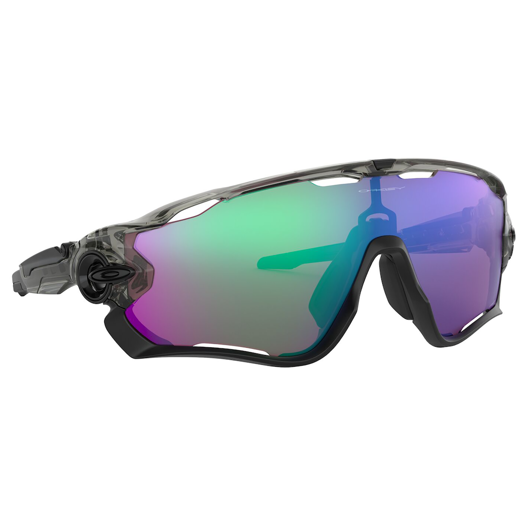 Oakley Jawbreaker Sunglasses Adult (Grey Ink) Prizm Road Jade Lens