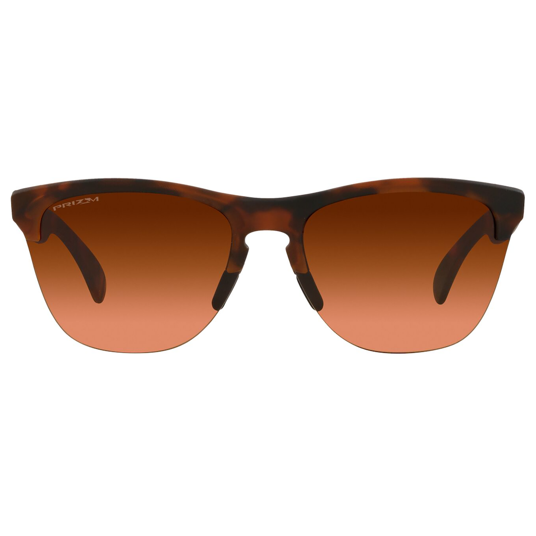 Oakley Frogskins Lite Sunglasses Adult (Matt Brown Tortoise) Prizm Brown Gradient Lens