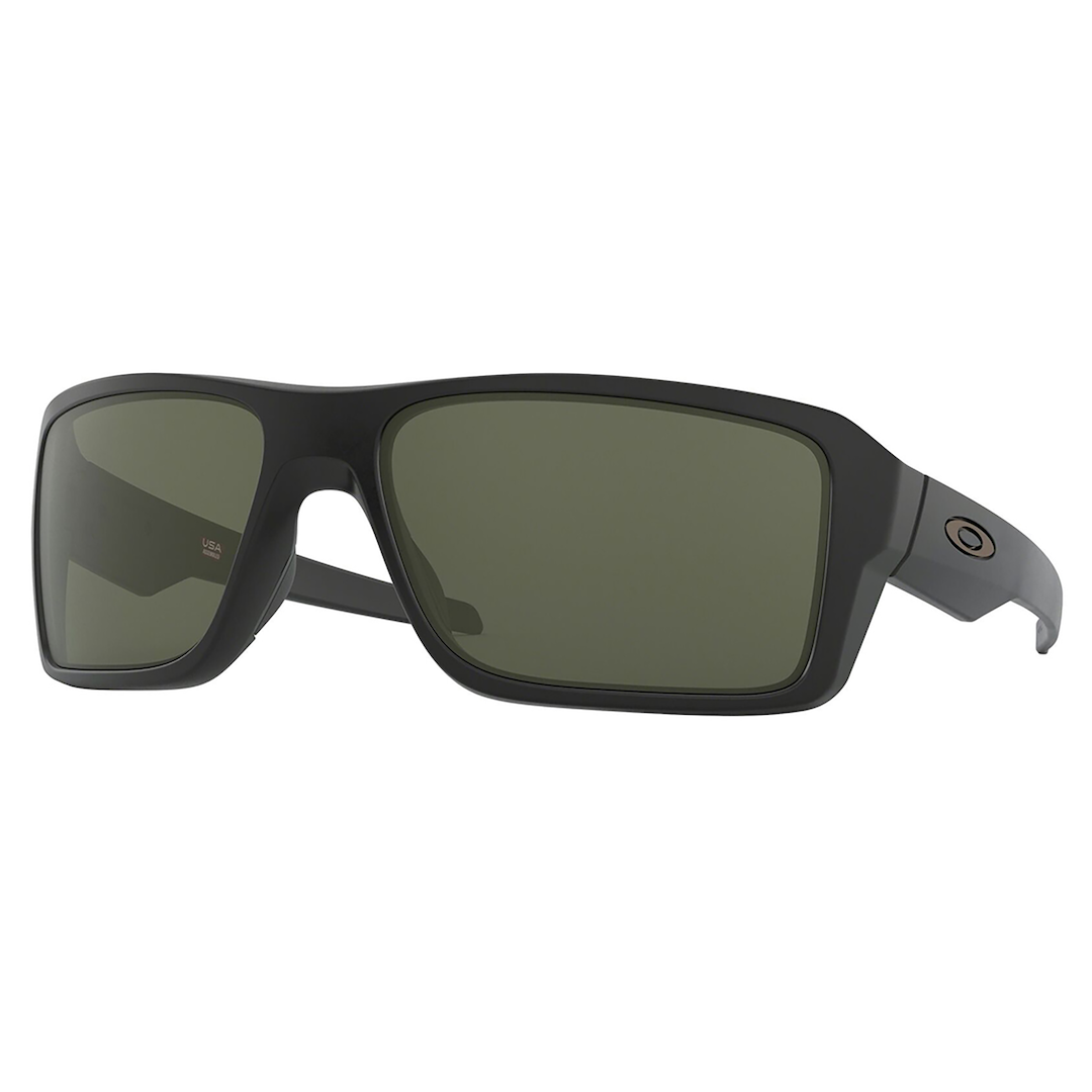Oakley Double Edge Sunglasses Adult (Matte Black) Dark Grey Lens