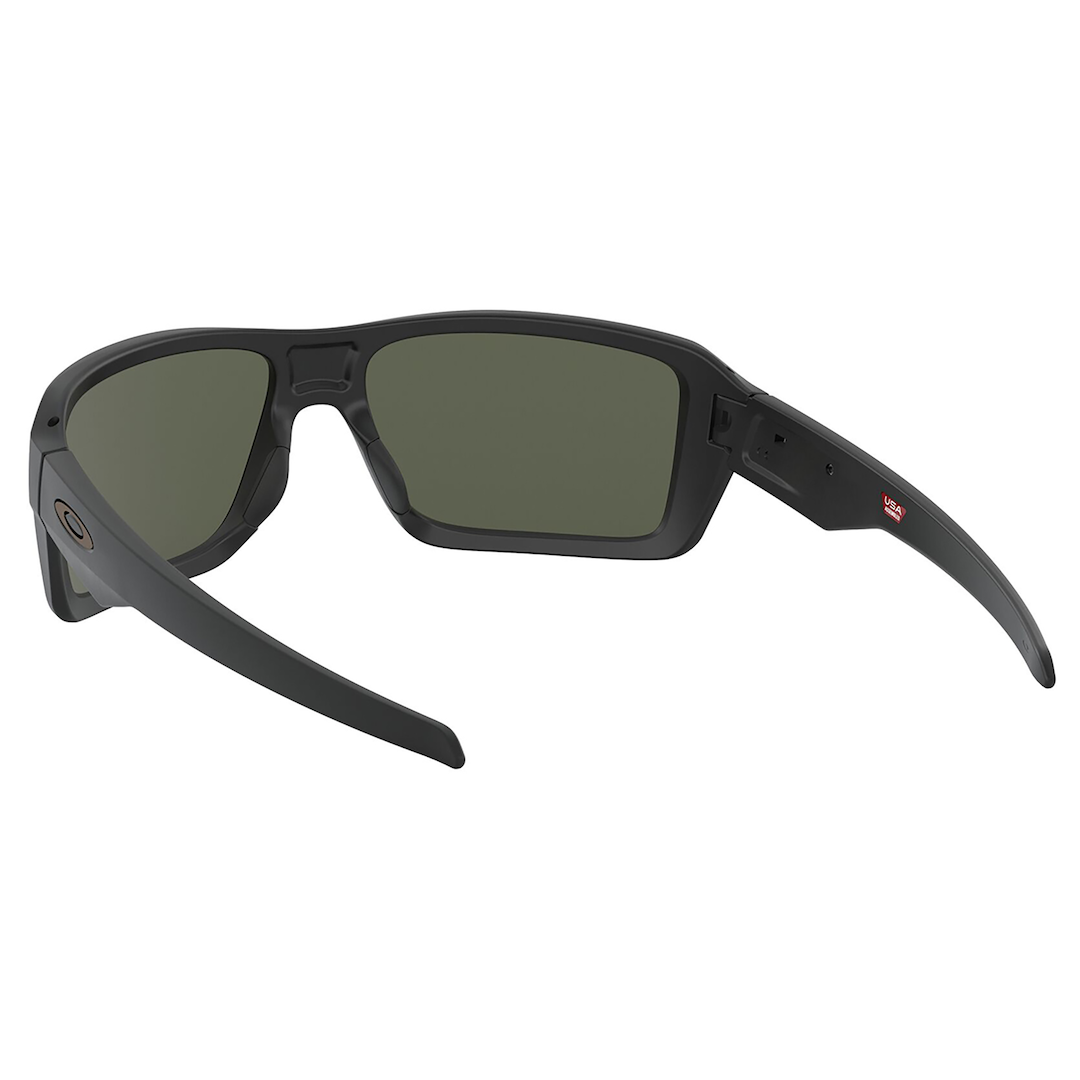Oakley Double Edge Sunglasses Adult (Matte Black) Dark Grey Lens