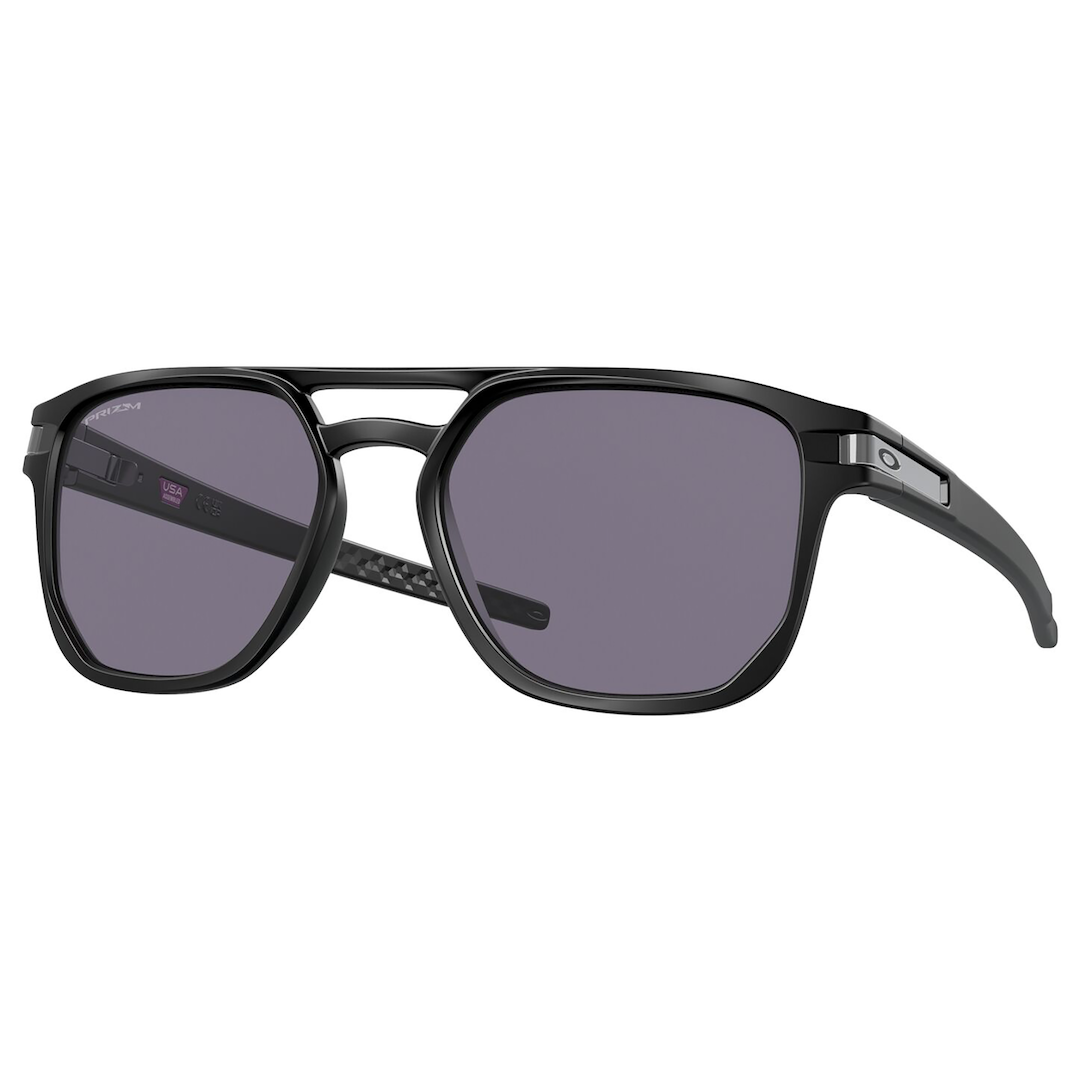 Oakley Latch Beta Sunglasses Adult (Matte Black) Prizm Grey Lens