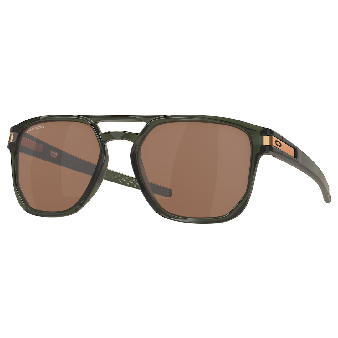 Oakley Latch Beta Sunglasses Adult (Olive Ink) Prizm Tungsten Lens