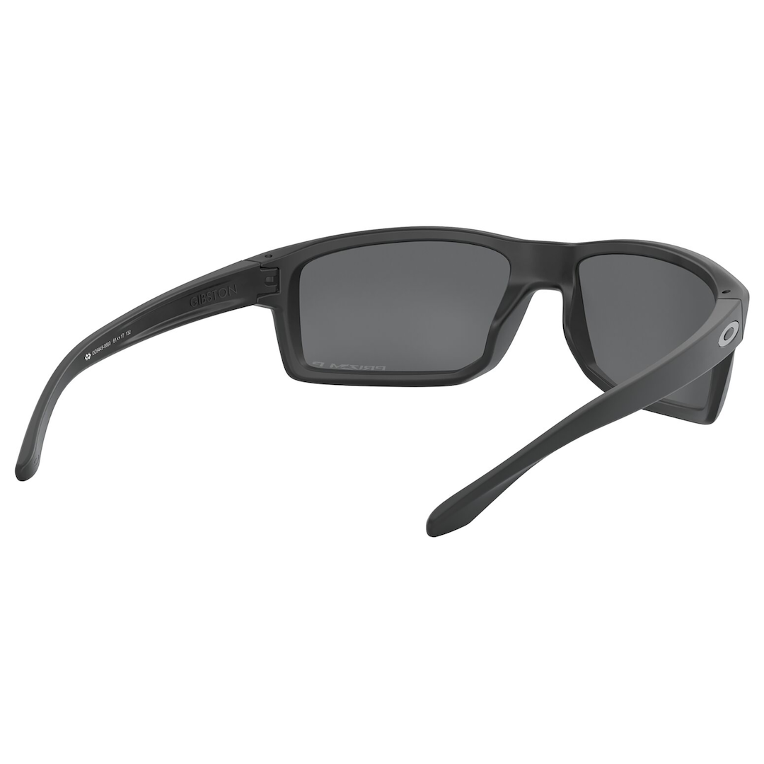 Oakley Gibston Sunglasses (Matte Black) Prizm Black Polarized Lens