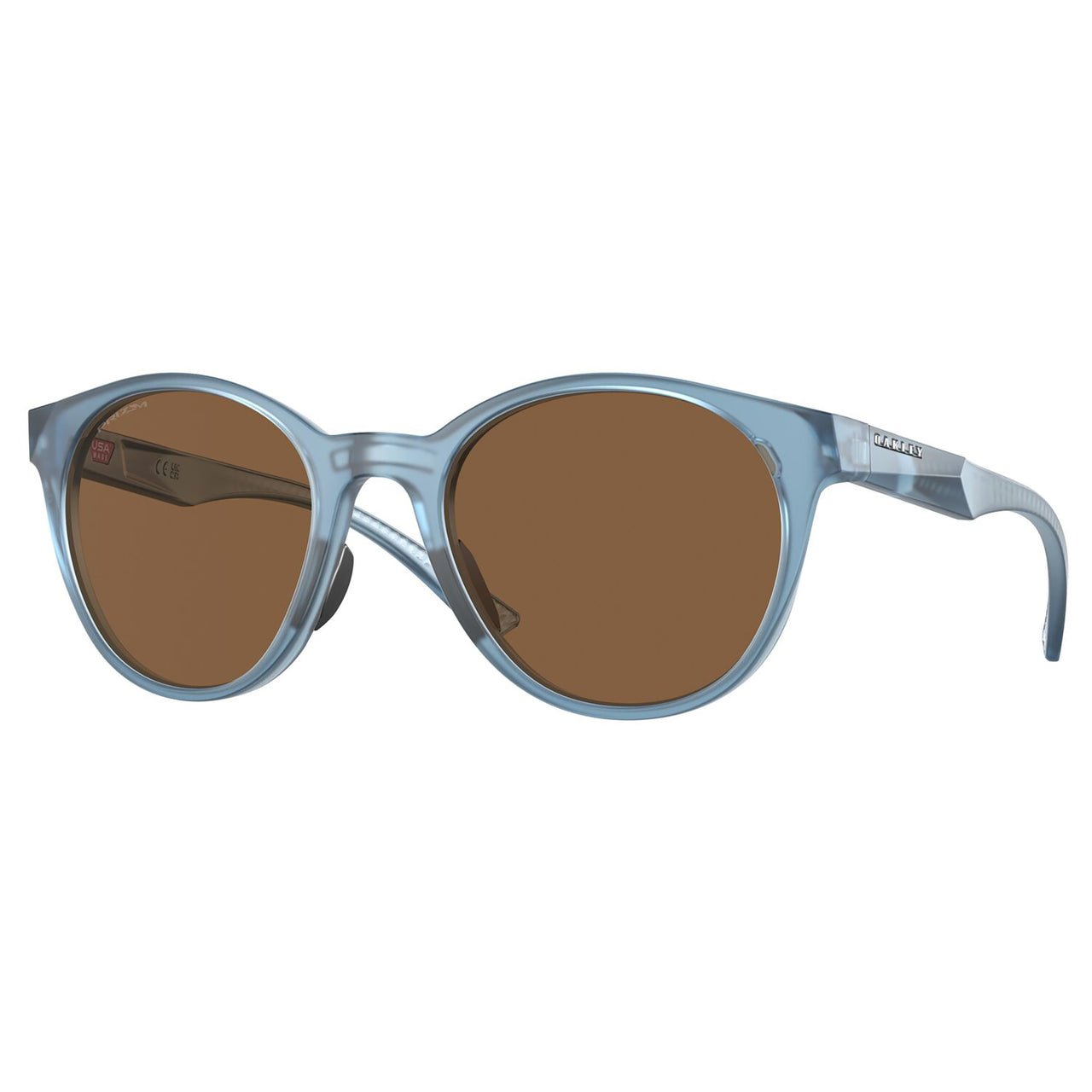 Oakley Spindrift Sunglasses (Matte Trans Stonewash) Prizm Bronze Lens