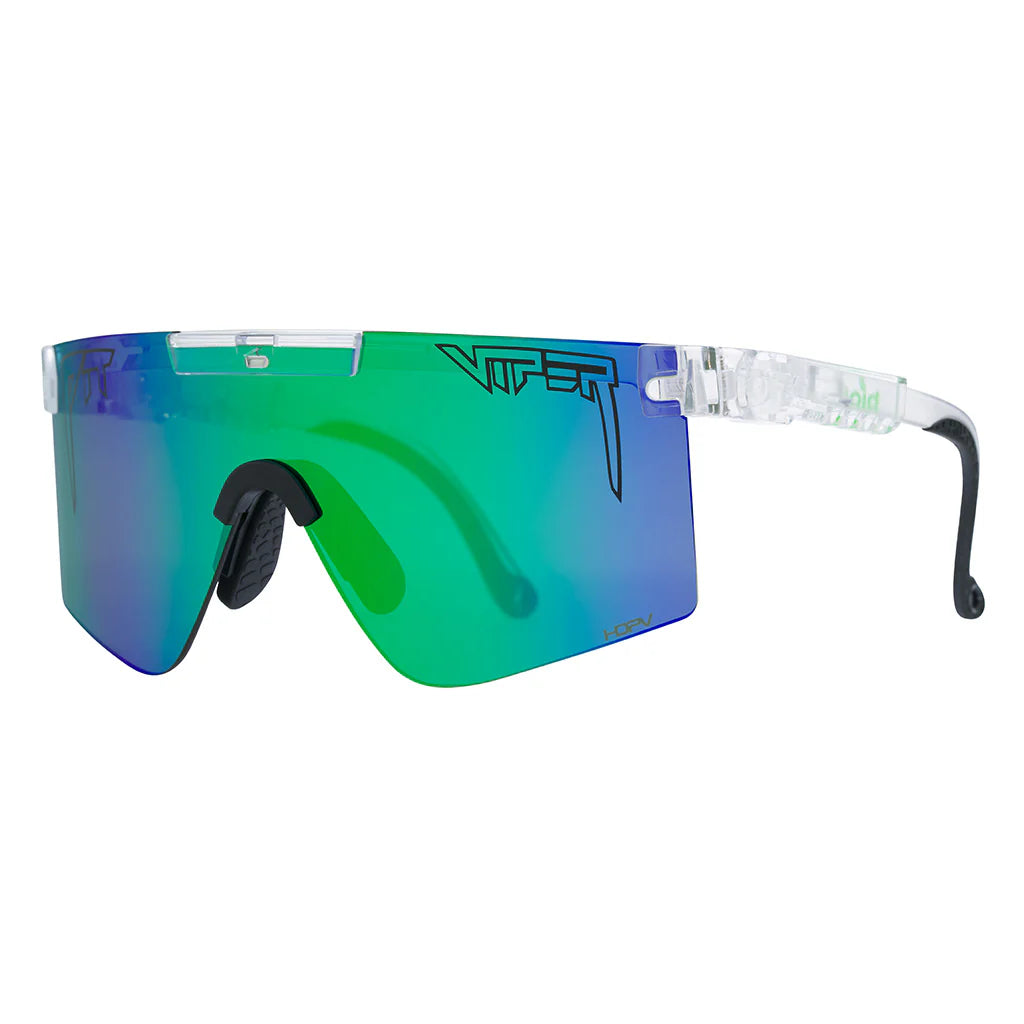 Pit Viper The Clear Original 2.0 Sunglasses - HDPV Polarized Blue/Green Lens