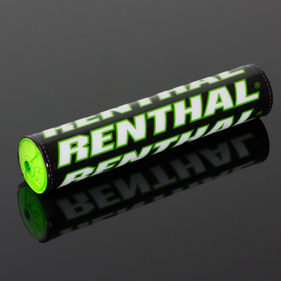Renthal SX Bar Pad 10" Black/White/Green