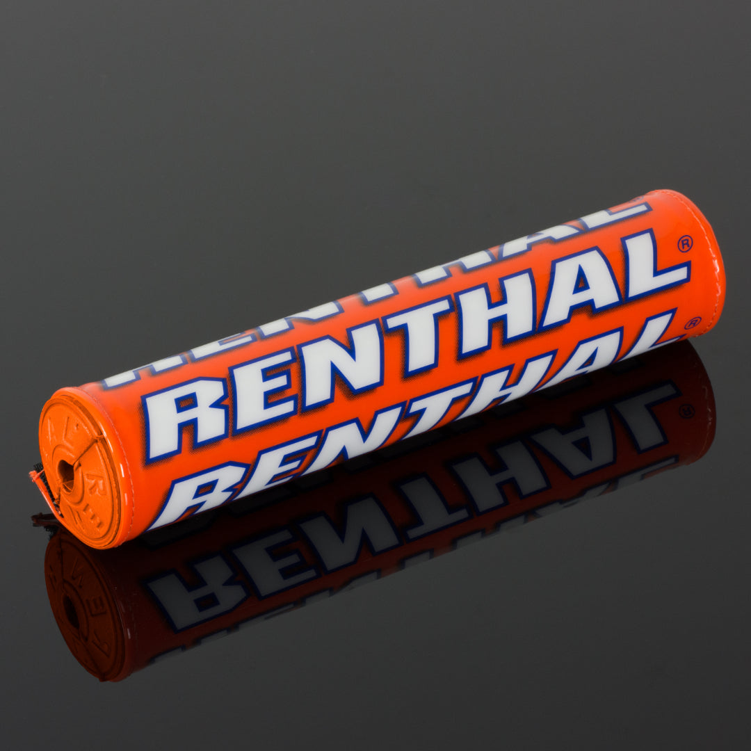 Renthal SX Bar Pad 10" Orange/Blue TEAM