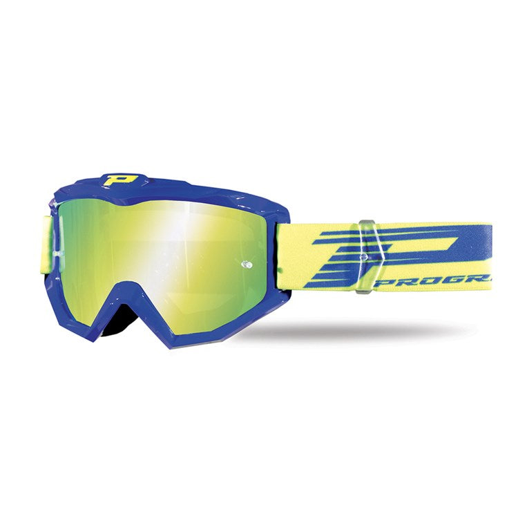 Pro Grip ATZAKI Tear Off Goggle Blue Mirrored Lens
