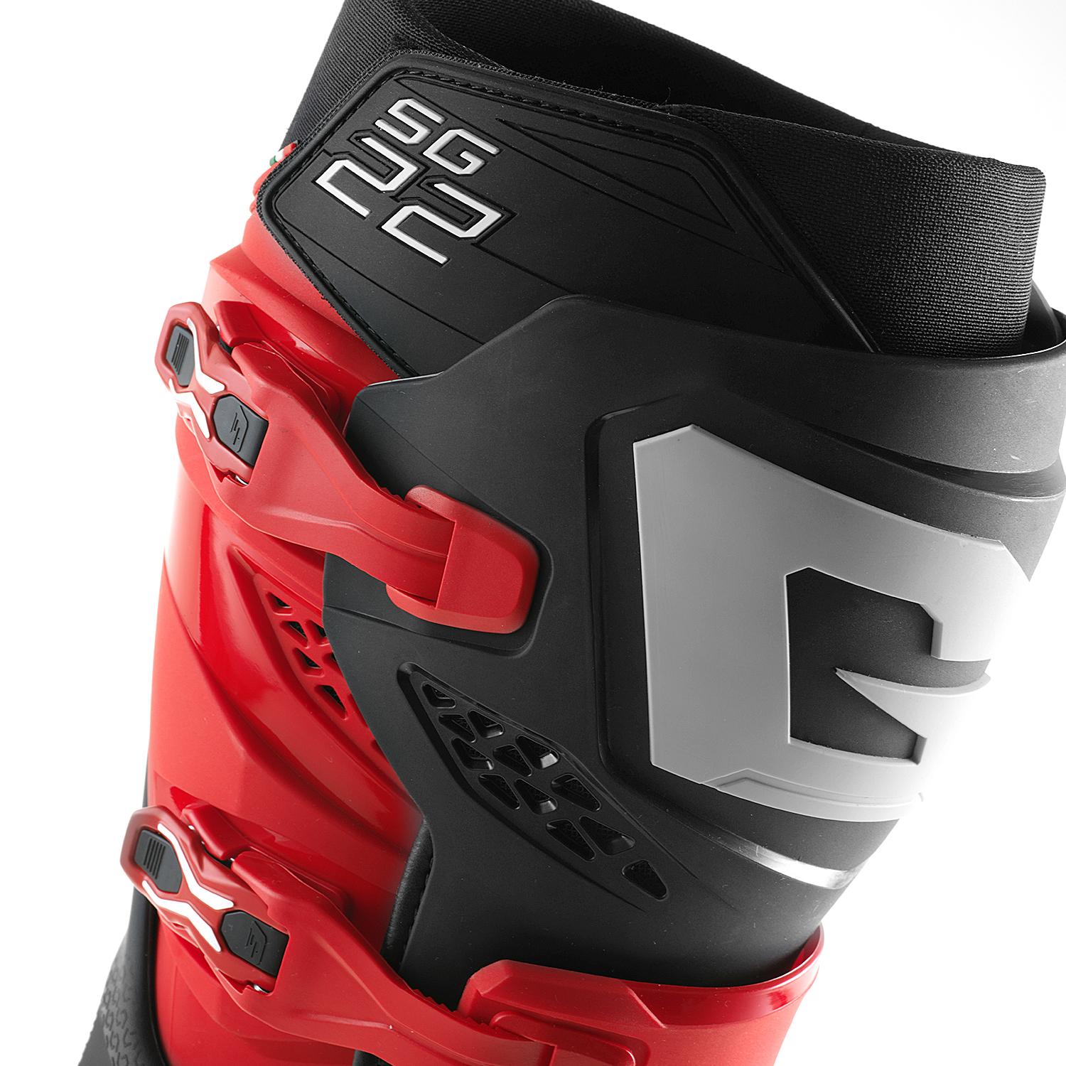 Gaerne SG22 Gore-Tex Enduro Boots Red/Black/Grey