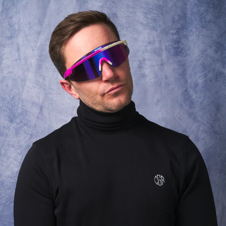 Pit Viper The Domestique Skysurfer Sunglasses - HDPV Polarized Pink-Purple Lens
