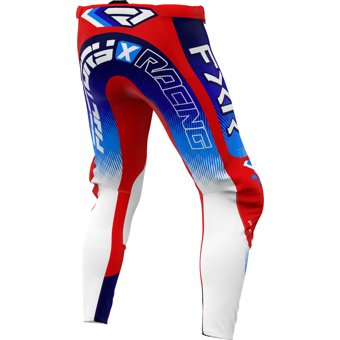 FXR Podium Gladiator 2026 MX Kit Combo Red/Blue/White