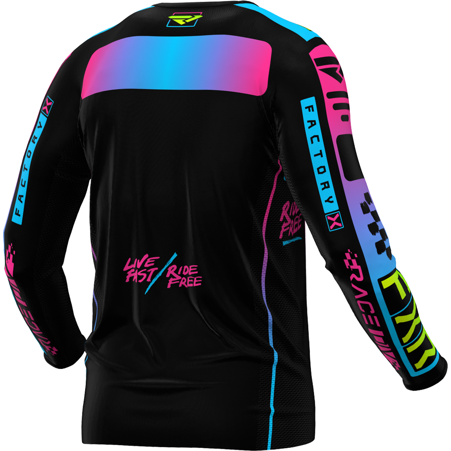 FXR Podium Gladiator MX Jersey 2024 Black/Candy