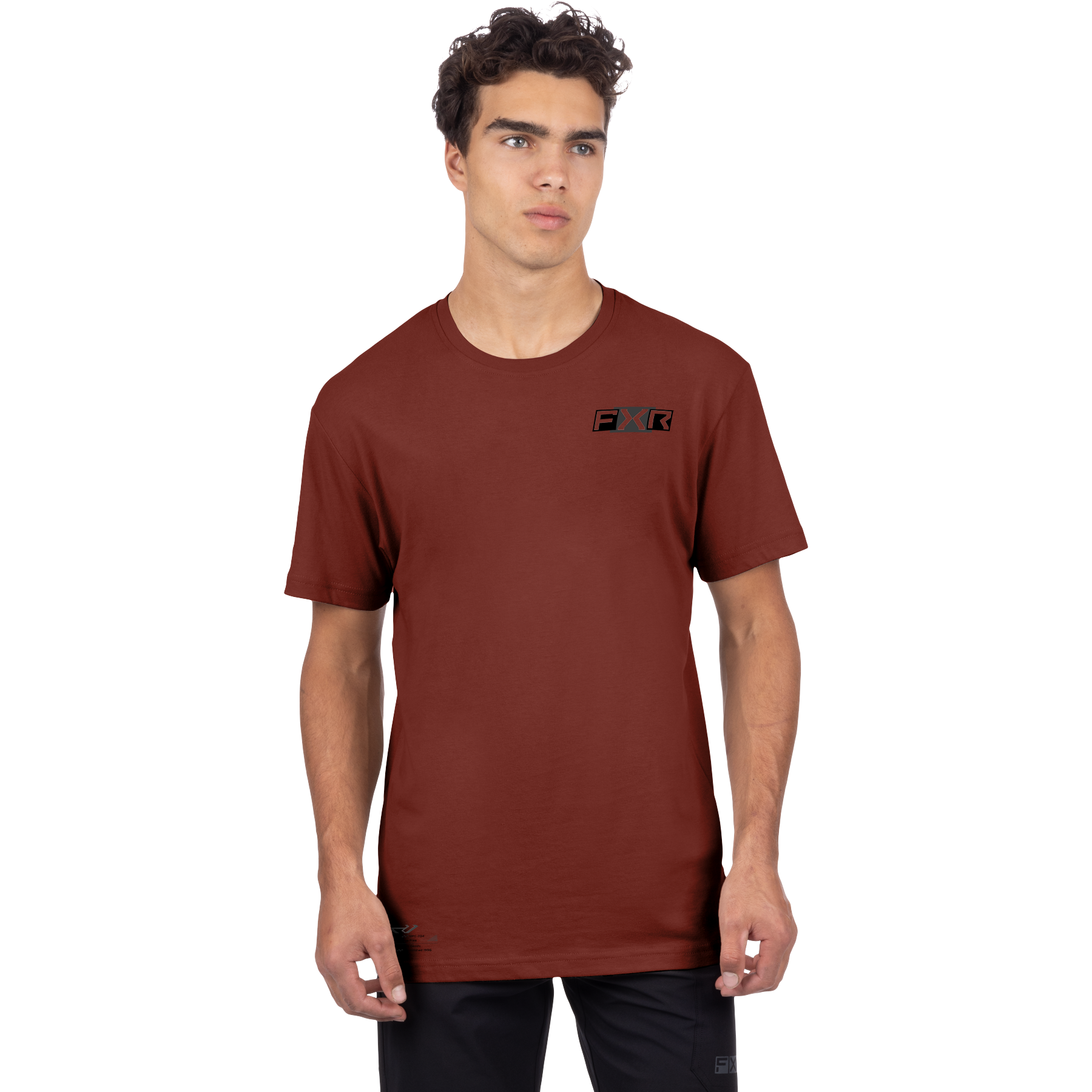 FXR Podium Pro Premium T-Shirt Oxblood/Black