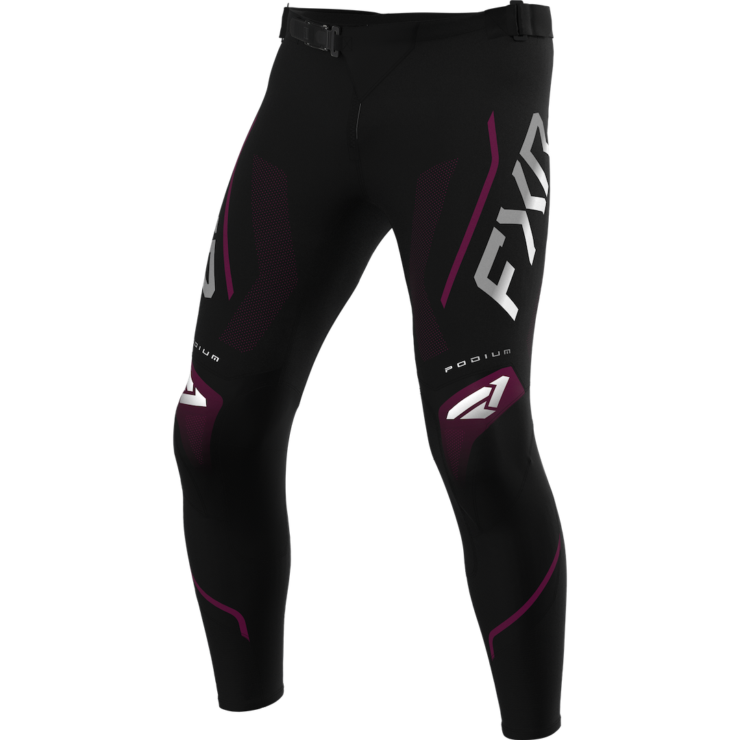 FXR Podium Relay MX Pant 2027 Black/Plum