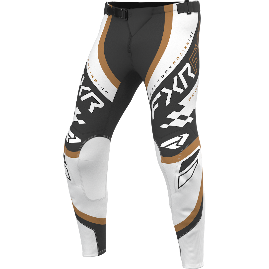 FXR Podium Swerve MX Pant 2027 Asphalt/White/Gum