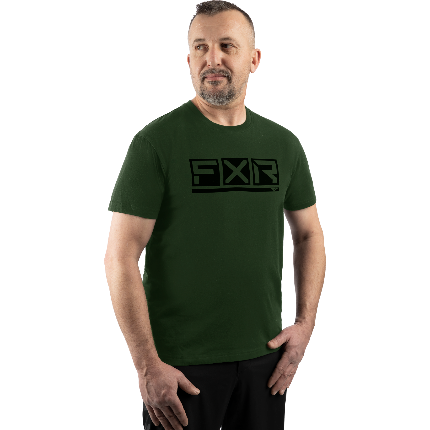 FXR M Podium Premium Tee Army/Black