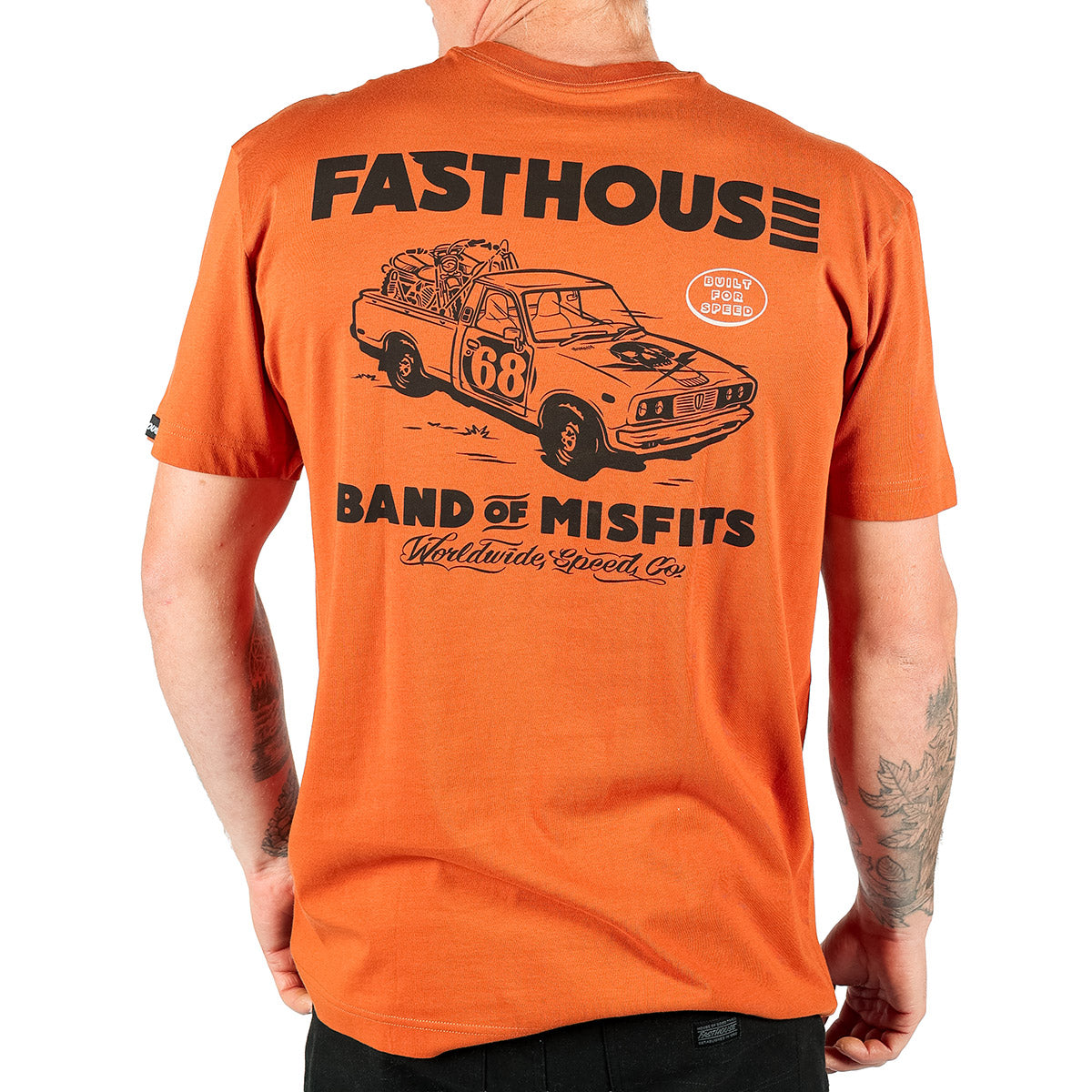 Fasthouse Pursuit Tee - Rust