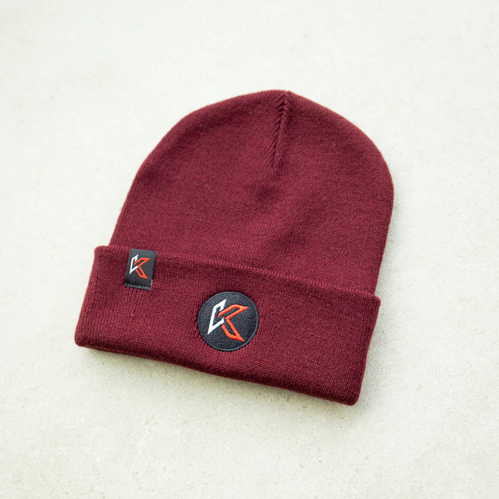 Kecks K Icon Beanie Burgundy