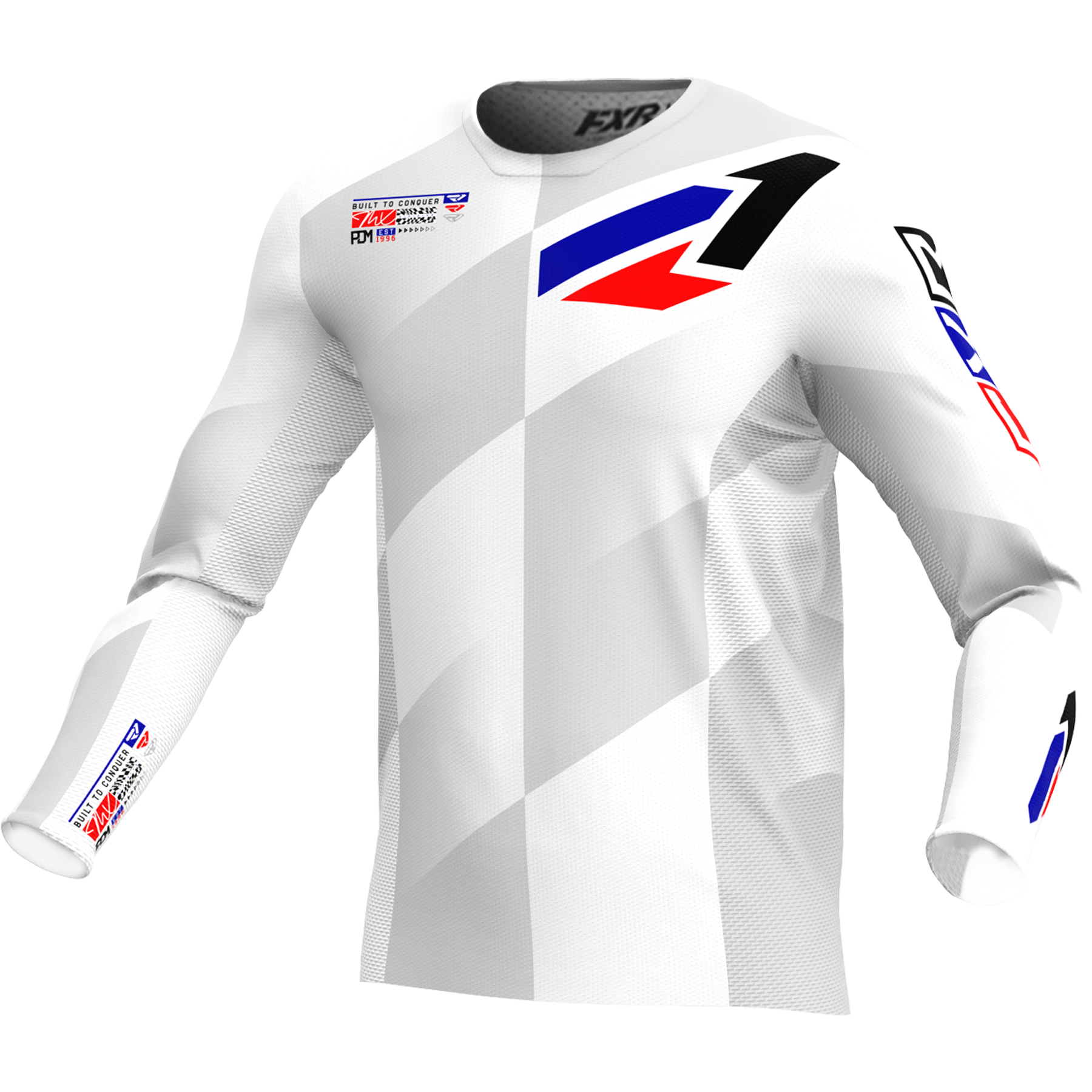 FXR Revo Daytona LE MX Jersey 2025.5 White/Grey