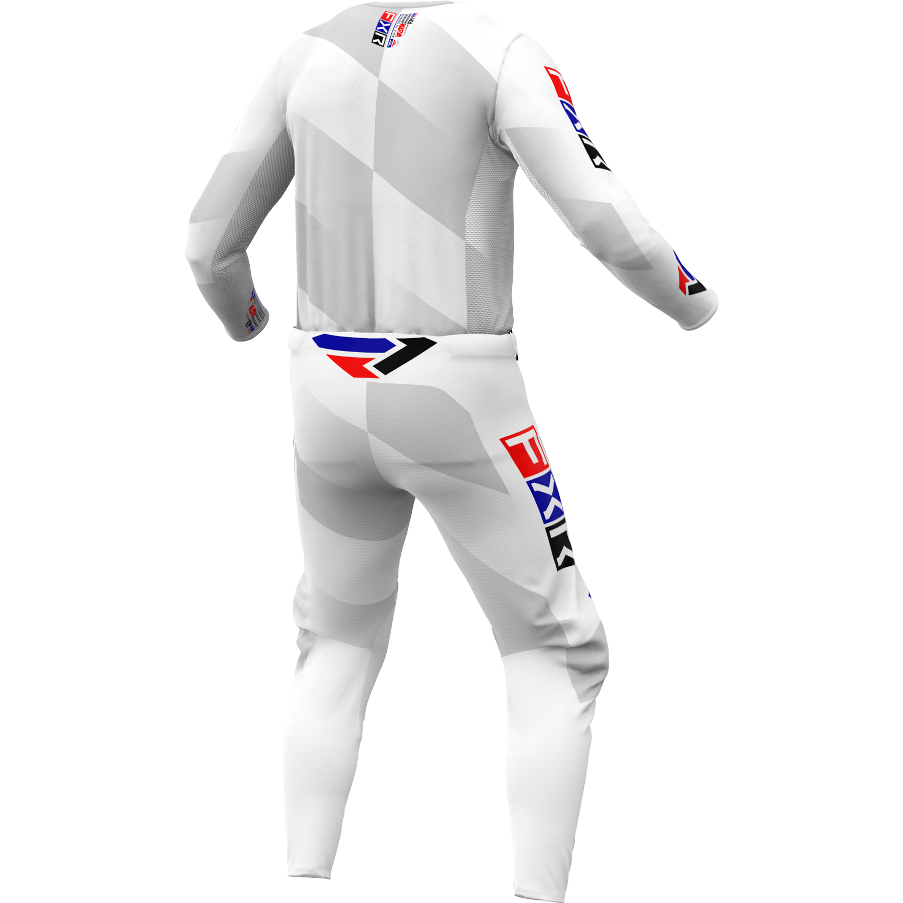 FXR Revo Daytona LE 2025.5 MX Kit Combo White/Grey