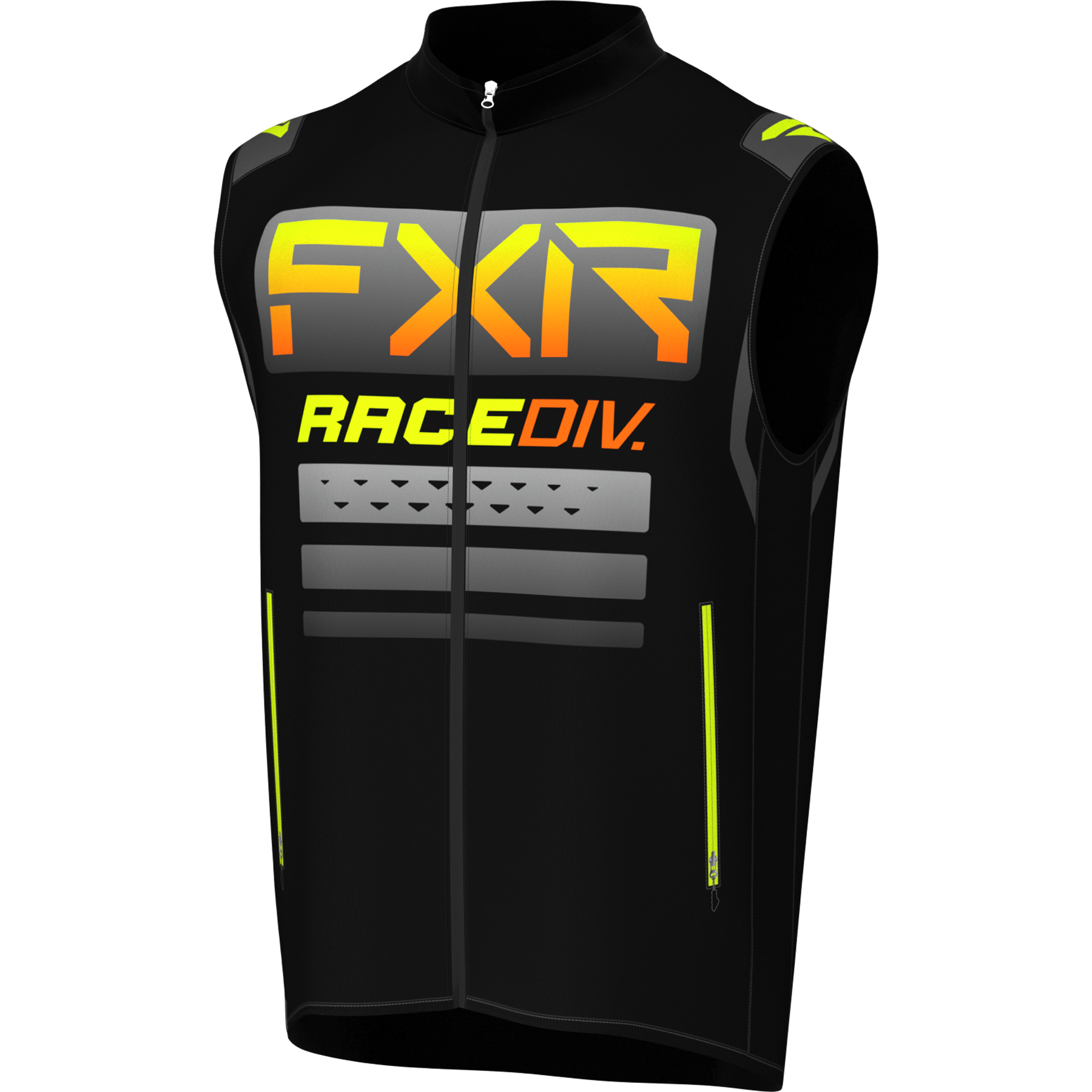 FXR RR Off-Road Vest Black/Charcoal/Inferno