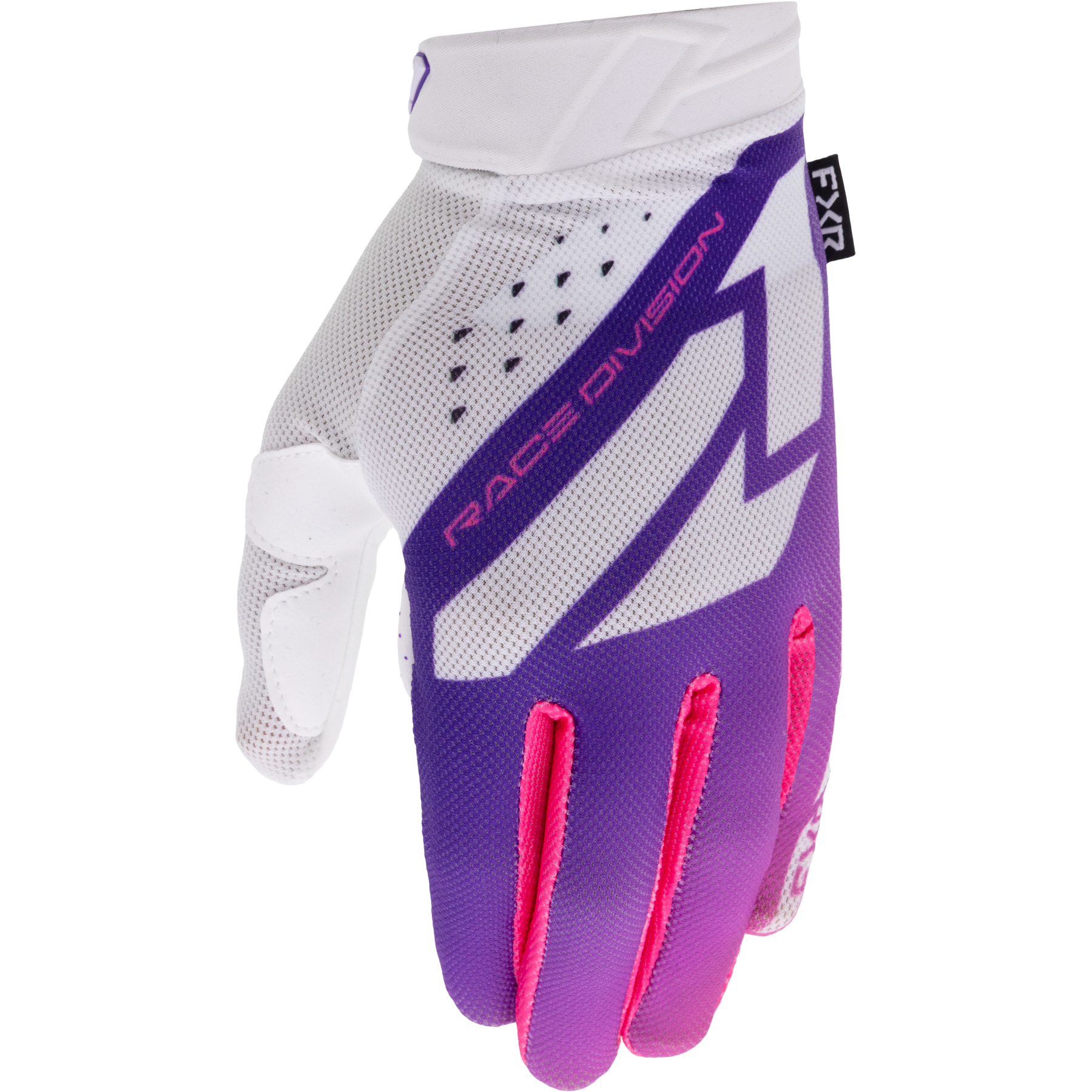 FXR Reflex AIR MX Glove 2025 Pink/Purple/White