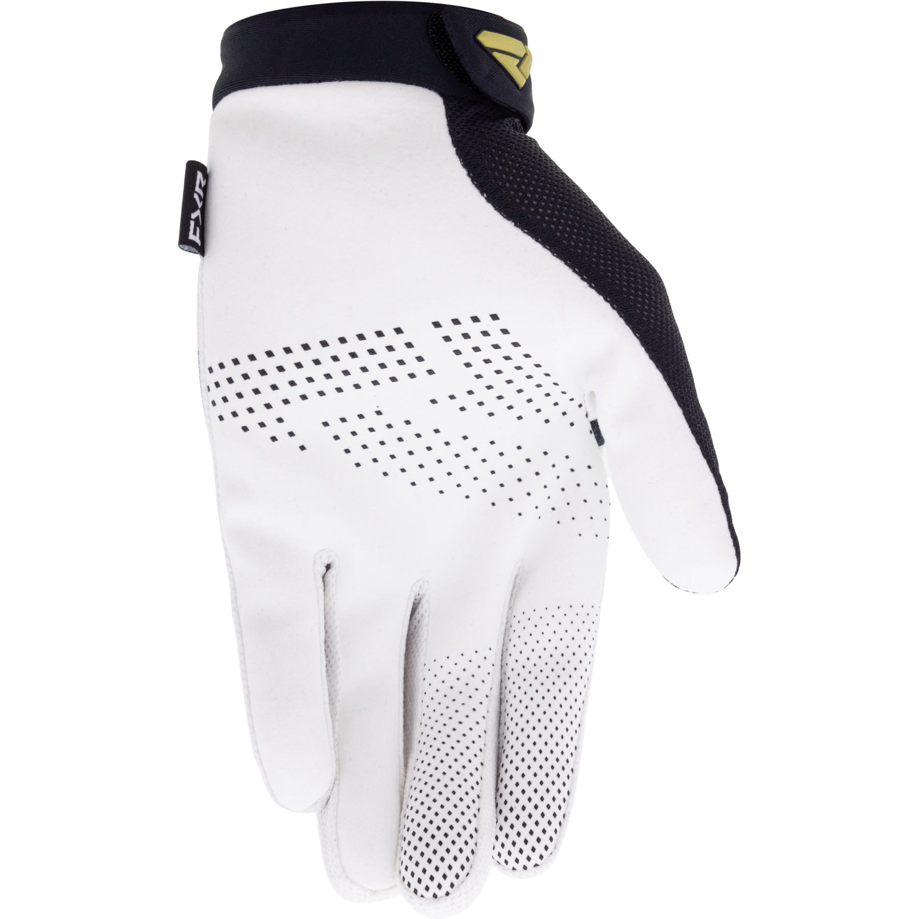 FXR Reflex AIR MX Glove 2025 White/Black/Gold