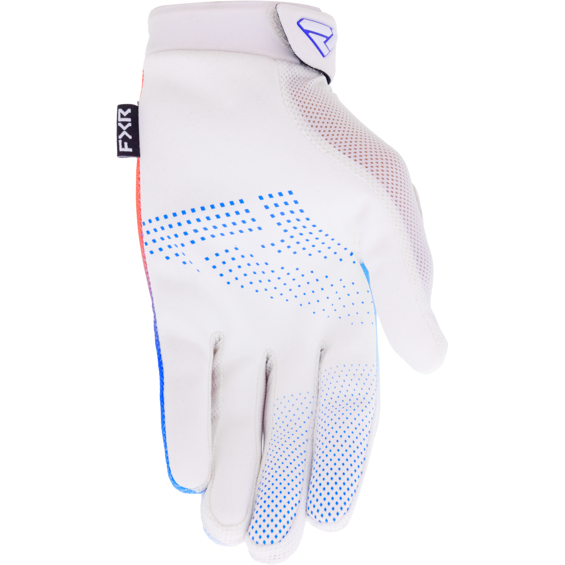 FXR Reflex AIR MX Glove 2025 White/Blue/Red
