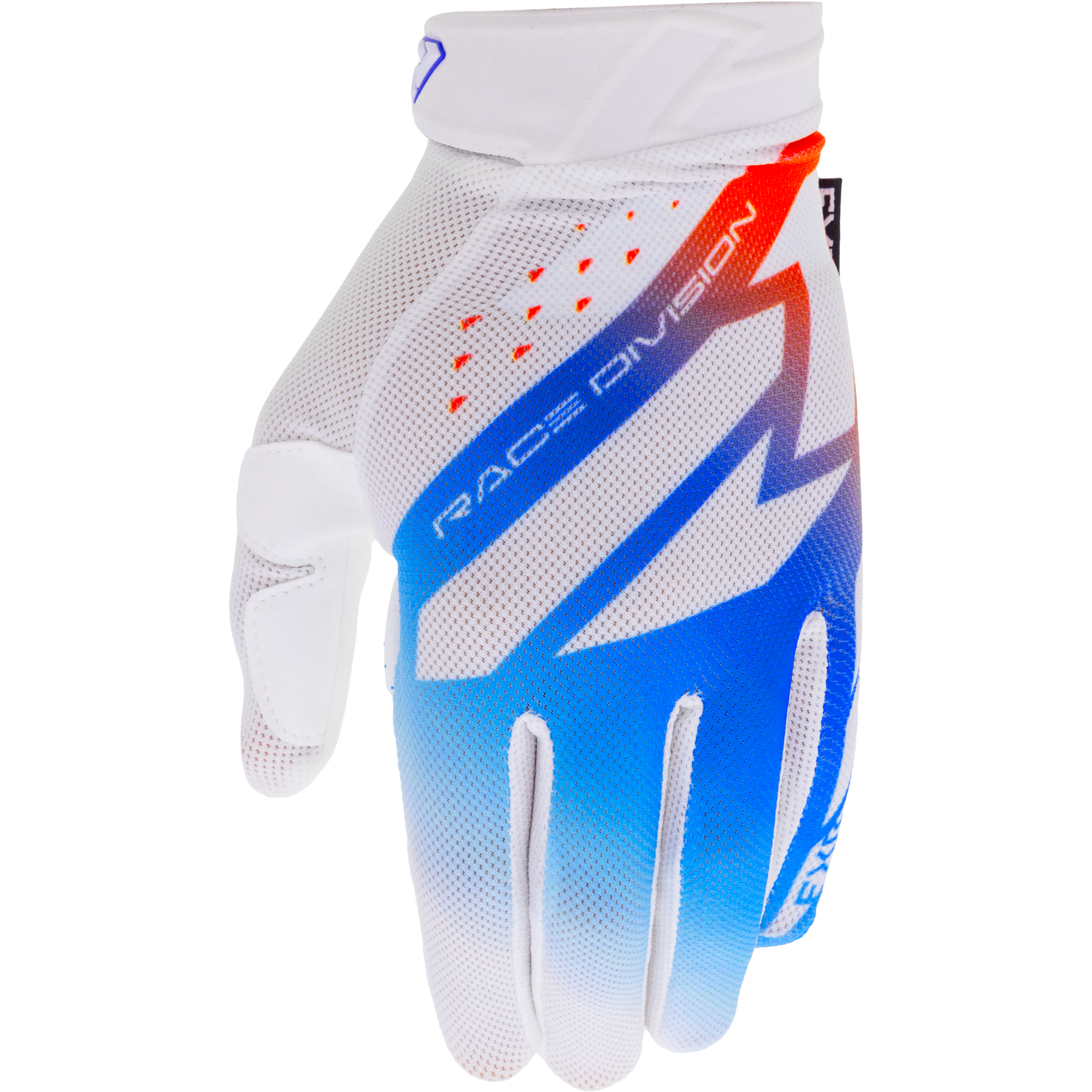 FXR Reflex AIR MX Glove 2025 White/Blue/Red