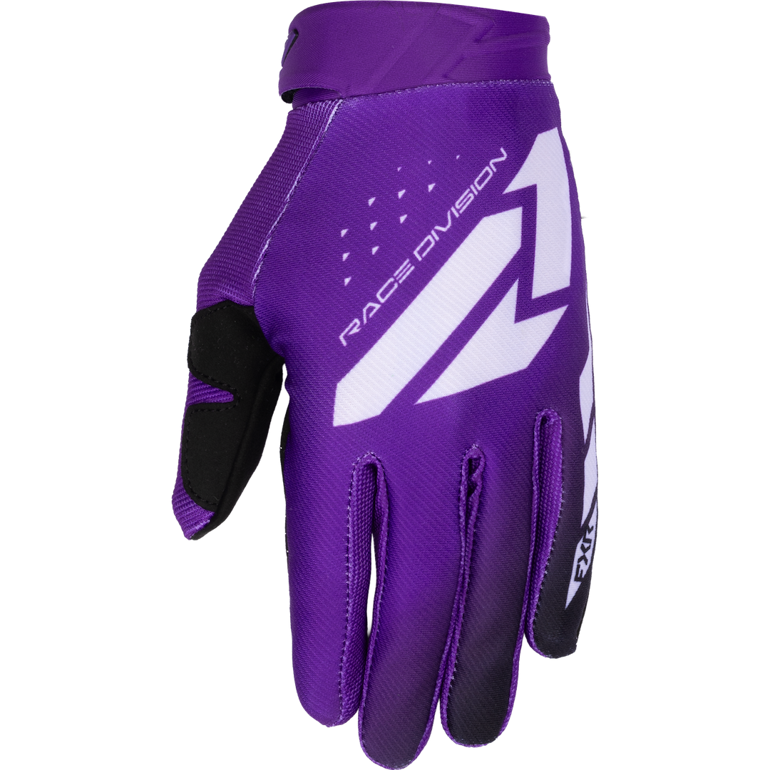 FXR Reflex MX Glove 2026 Purple/White