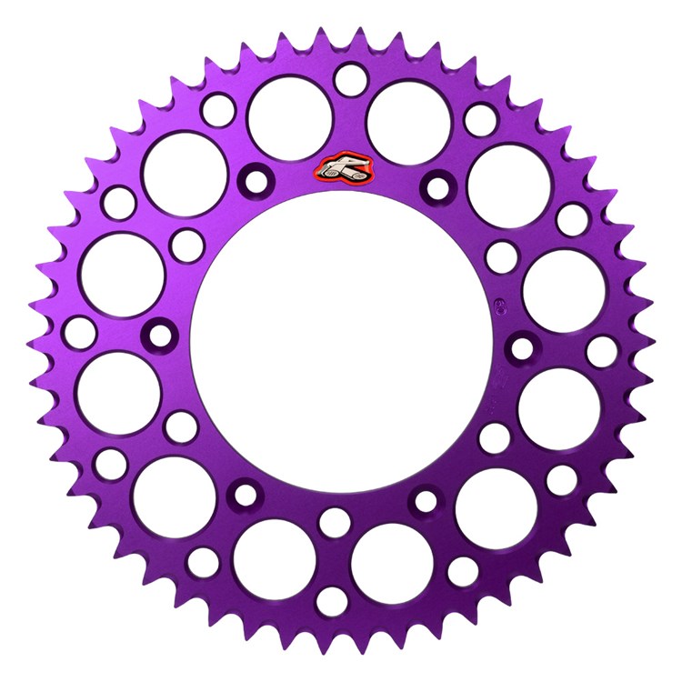 Renthal Rear Sprocket Yamaha YZ 125/250 99-26, YZF 250 01-26, YZF 450 03-26 Purple