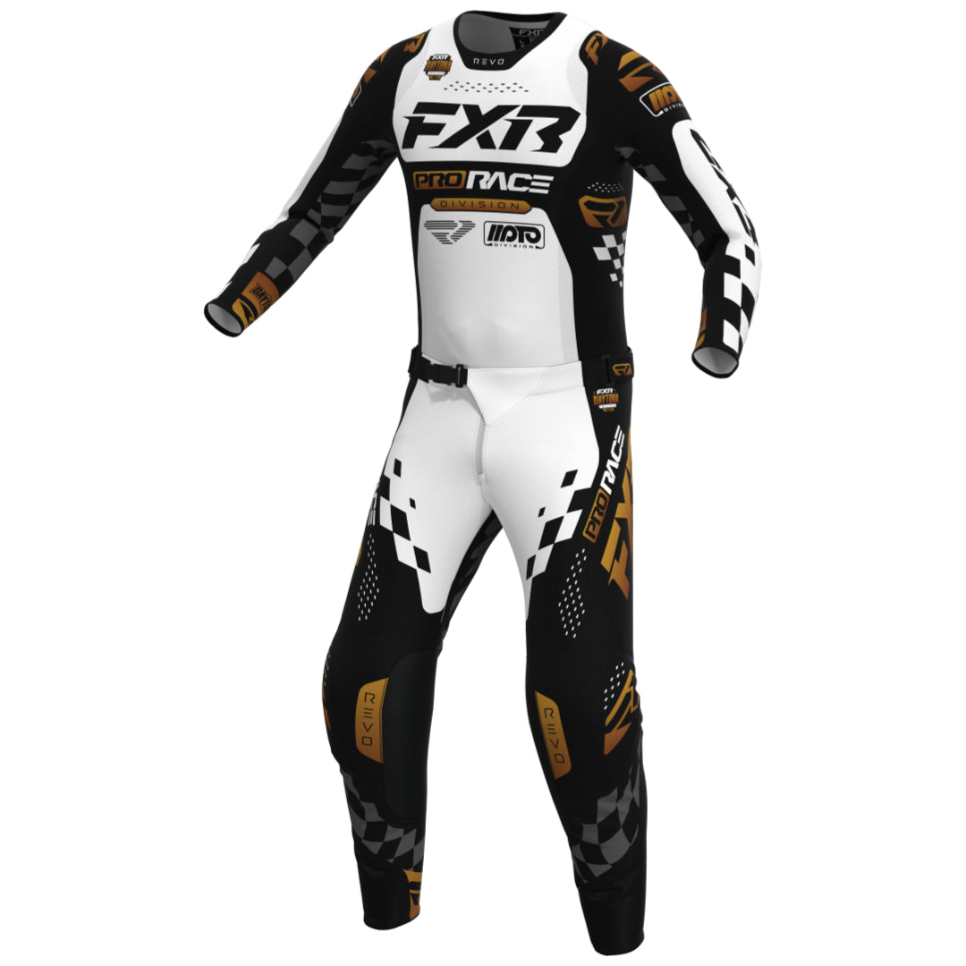 FXR YOUTH Revo Daytona 2026.5 MX Kit Combo Back/White/Kash