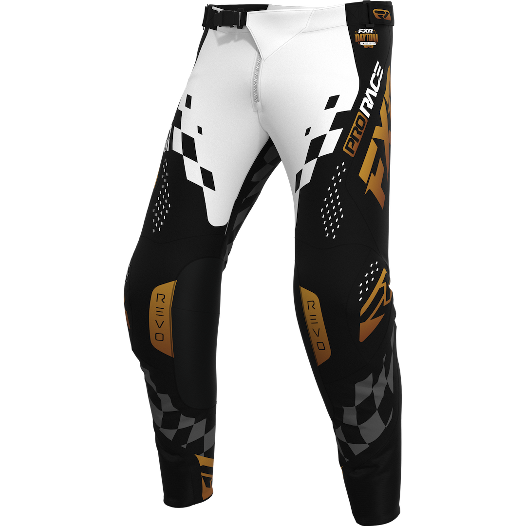 FXR YOUTH Revo Daytona MX Pant 2026.5 Black/White/Kash