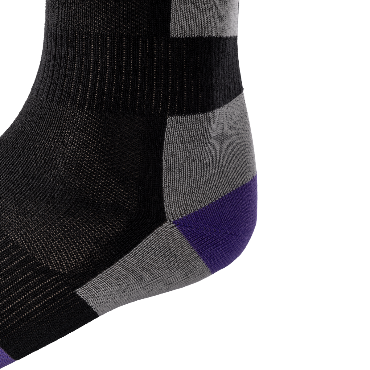 FXR Knee Brace Riding Sock AIR 2027 Black/Purple