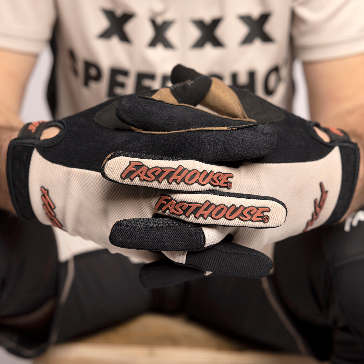 Fasthouse Ridgeline Ronin MTB Glove - Cream