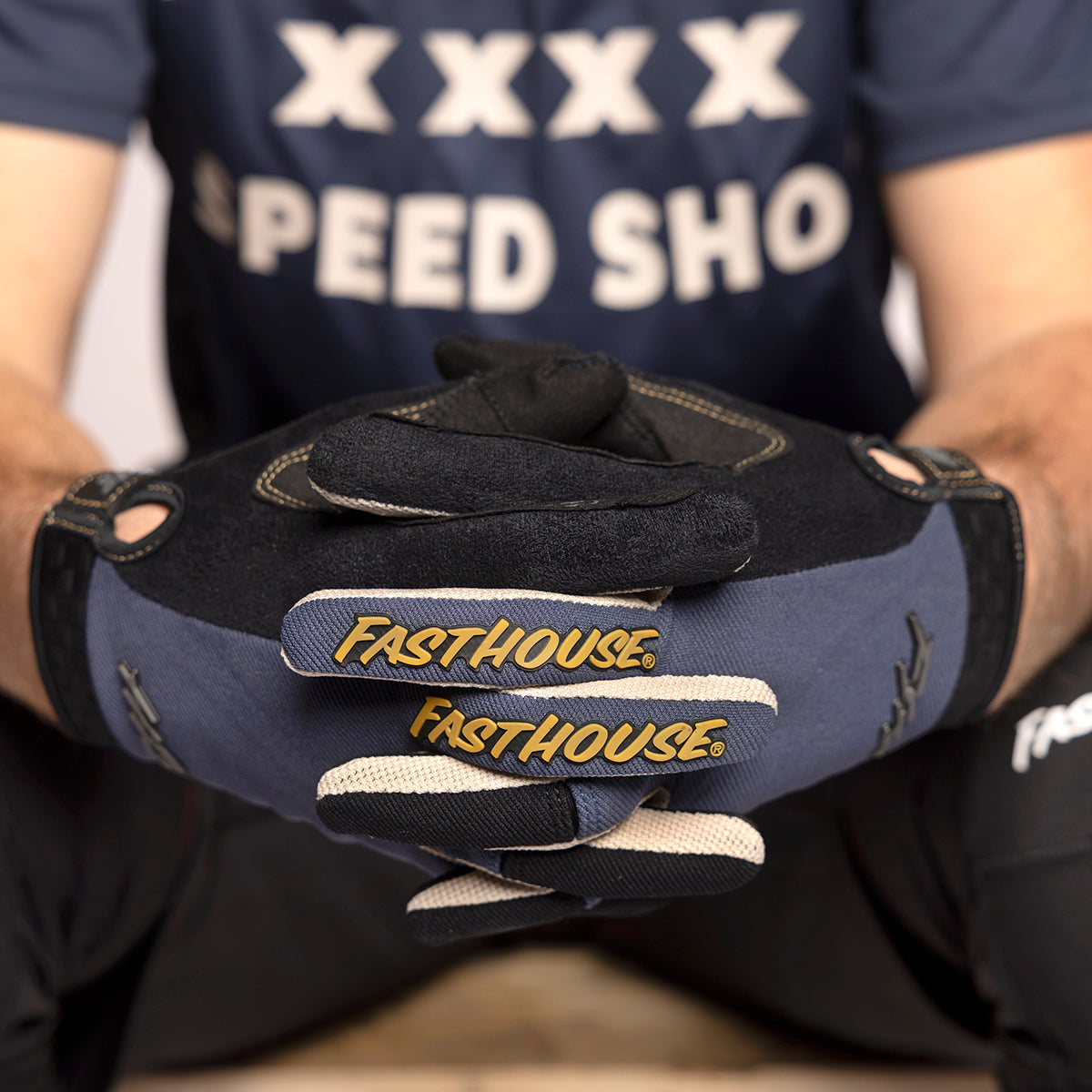 Fasthouse Ridgeline Ronin MTB Glove - Midnight Navy