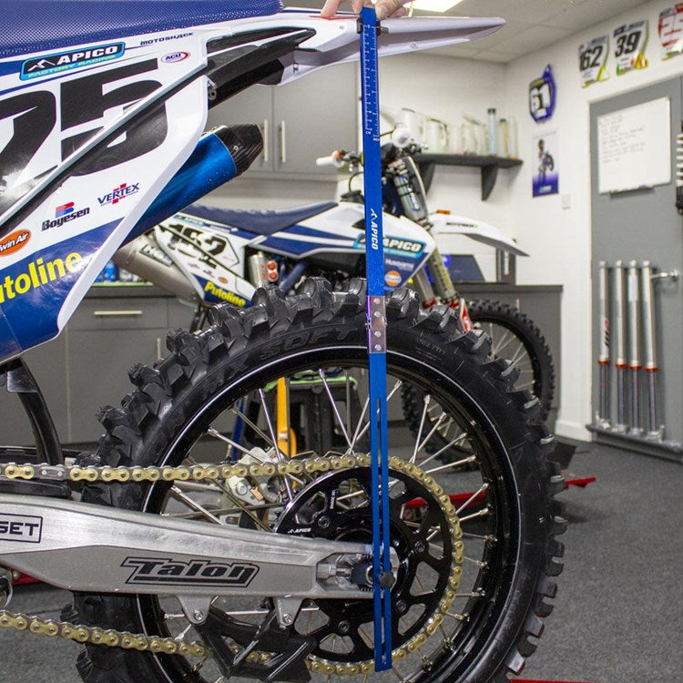 Apico Suspension Sag Scale Tool Blue